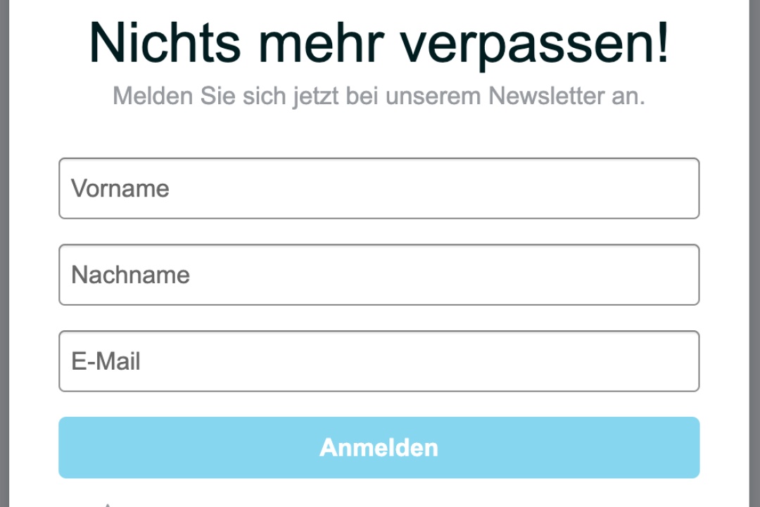 Bild für Nichts mehr verpassen